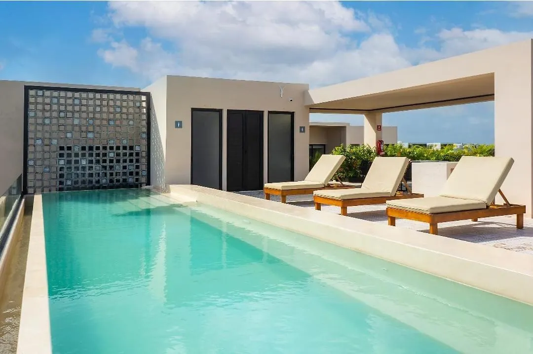 Appartamento Increible Departamento De Una Recamara Con Alberca Infinita Y Roofop Playa del Carmen